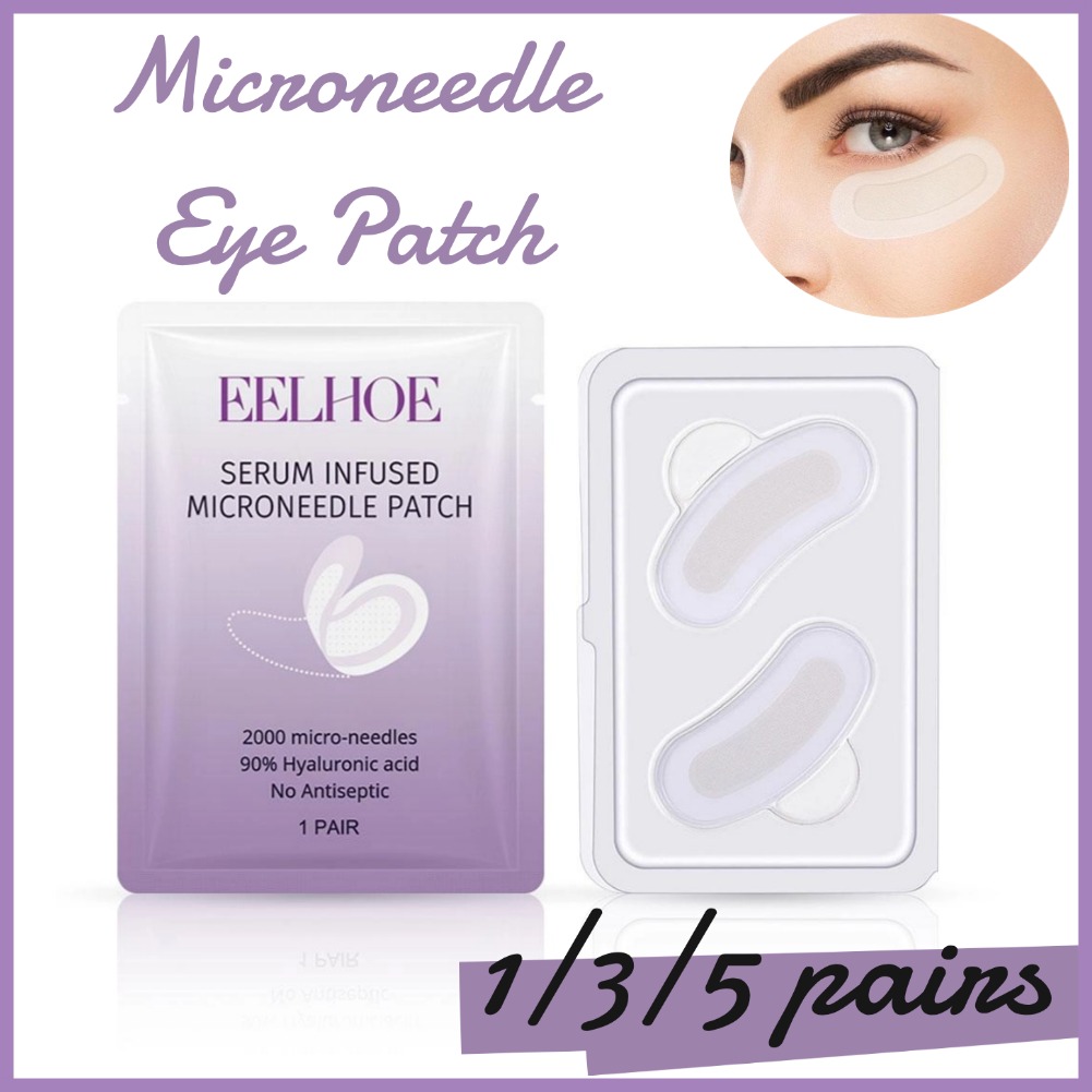 Microneedle Patch Eye - คอลลาเจน Microneedle EYE PATCH กรดไฮยาลูโรนิกละลายน้ําได้ Microneedle