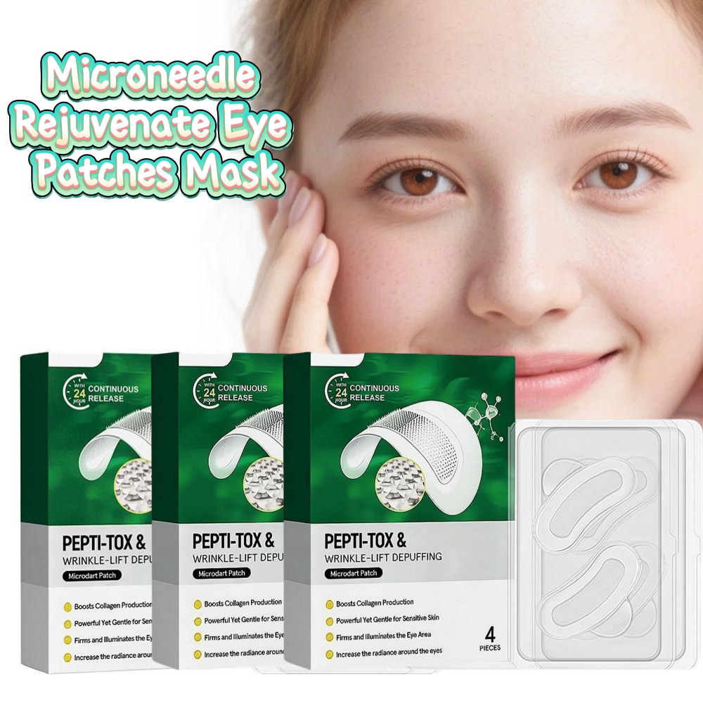 Microneedle Patch Eye - ไมโครนีดเดิล อายแพทช์ มาส์ก มอยส์เจอร์ไรซิ่ง บำรุงผิวทุกประเภท กรดไฮยาลูโรนิก