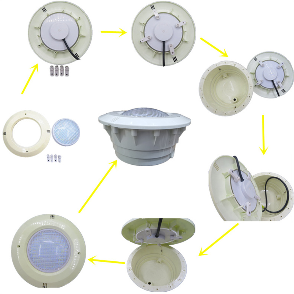ไฟใต้น้ำ RGB 45W 36W 54W โคมไฟ - Xy Spa & Wellness Photos บทวิจารณ์และราคา