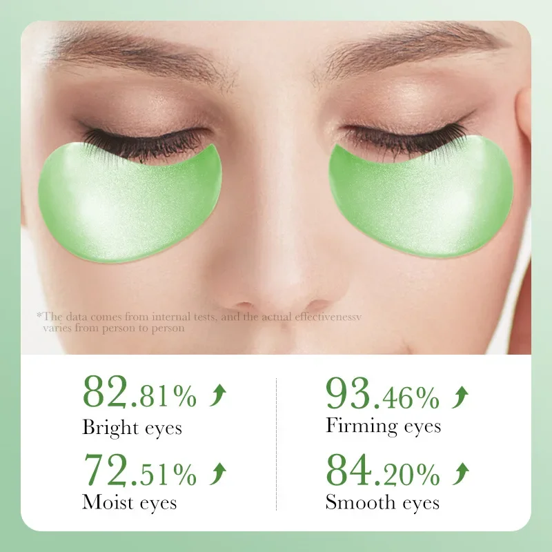 60pcs Aloe Vera Collagen Eye M - Microneedle Patch Eye บทวิจารณ์และราคา