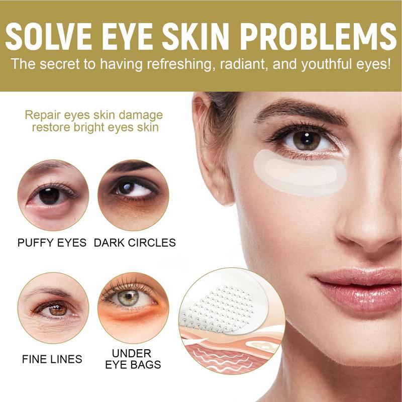 แผ่นปิดตาสำหรับรอยเหี่ยวย่นแผ่ - Microneedle Patch Eye บทวิจารณ์และราคา