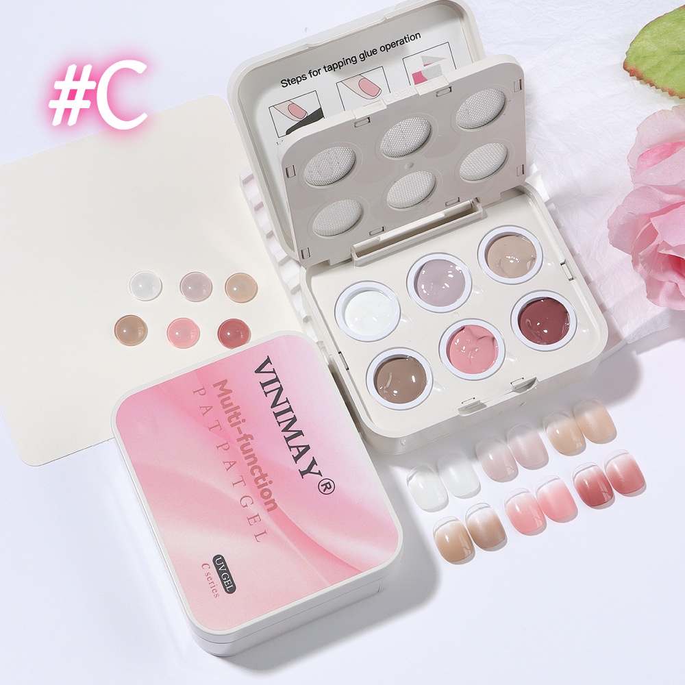 ชุดทำเล็บแบบคุชชั่น 6 สีใหม่ ค - Waxing Kit Home บทวิจารณ์และราคา