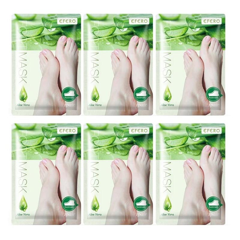 6 แพ็ค Exfoliating Foot Mask F - Foot Mask Peeling บทวิจารณ์และราคา
