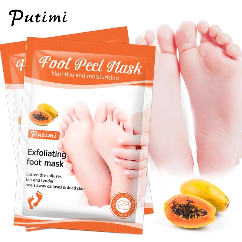6 แพ็ค Exfoliating Foot Mask F - Foot Mask Peeling บทวิจารณ์และราคา