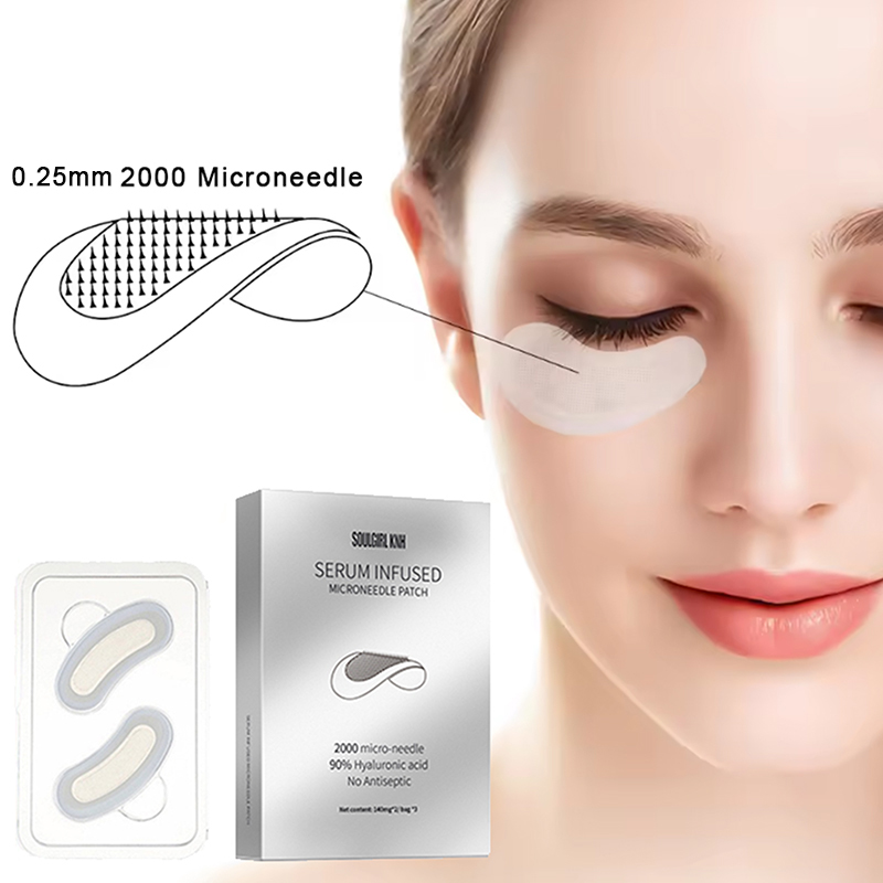 1/3 คู่ แผ่นมาส์กใต้ตาแบบไมโคร - Microneedle Patch Eye บทวิจารณ์และราคา