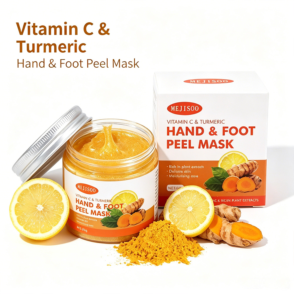 วิตามินซีและขมิ้นมาส์กผลัดเซลล - Foot Mask Peeling บทวิจารณ์และราคา