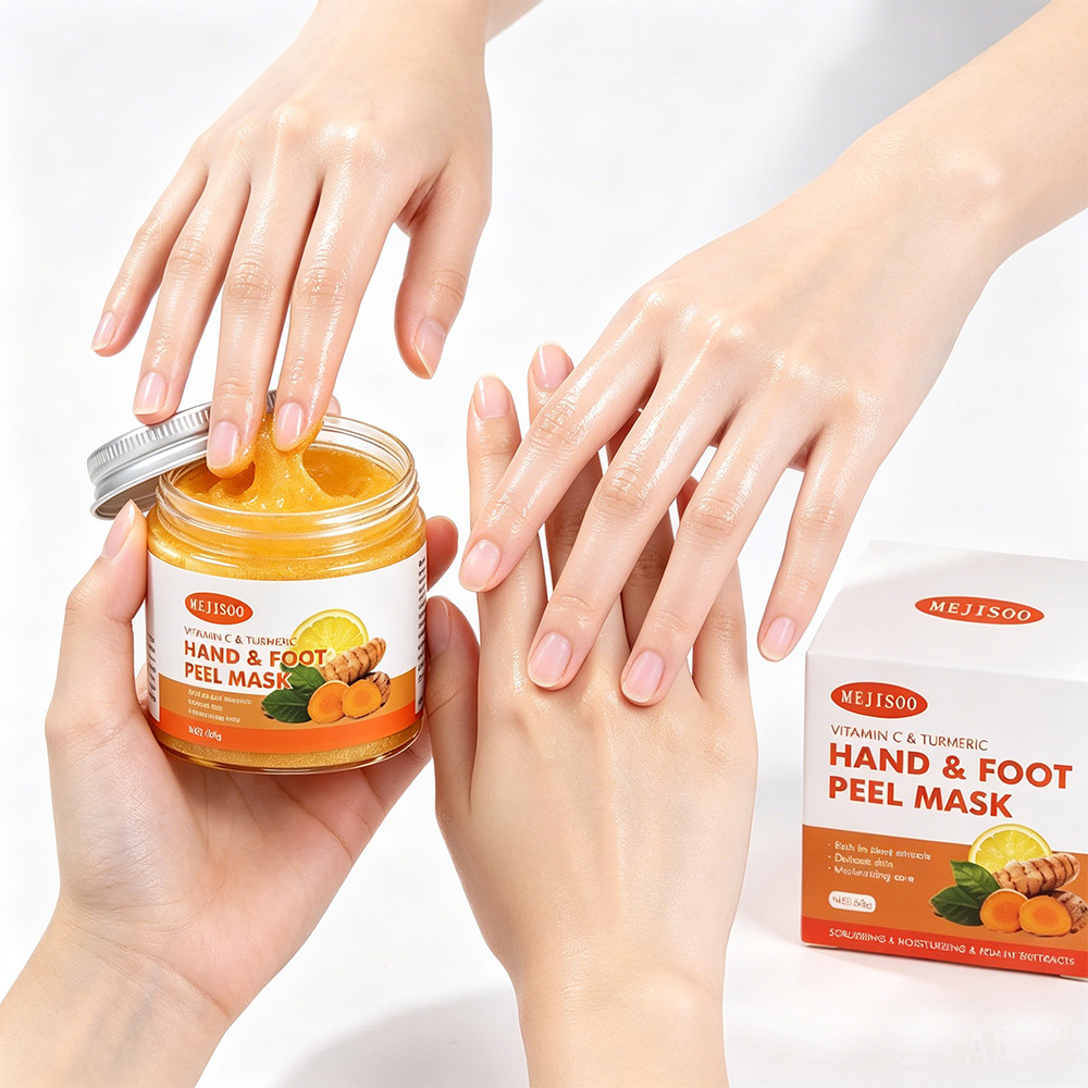 วิตามินซีและขมิ้นมาส์กผลัดเซลล - Foot Mask Peeling บทวิจารณ์และราคา