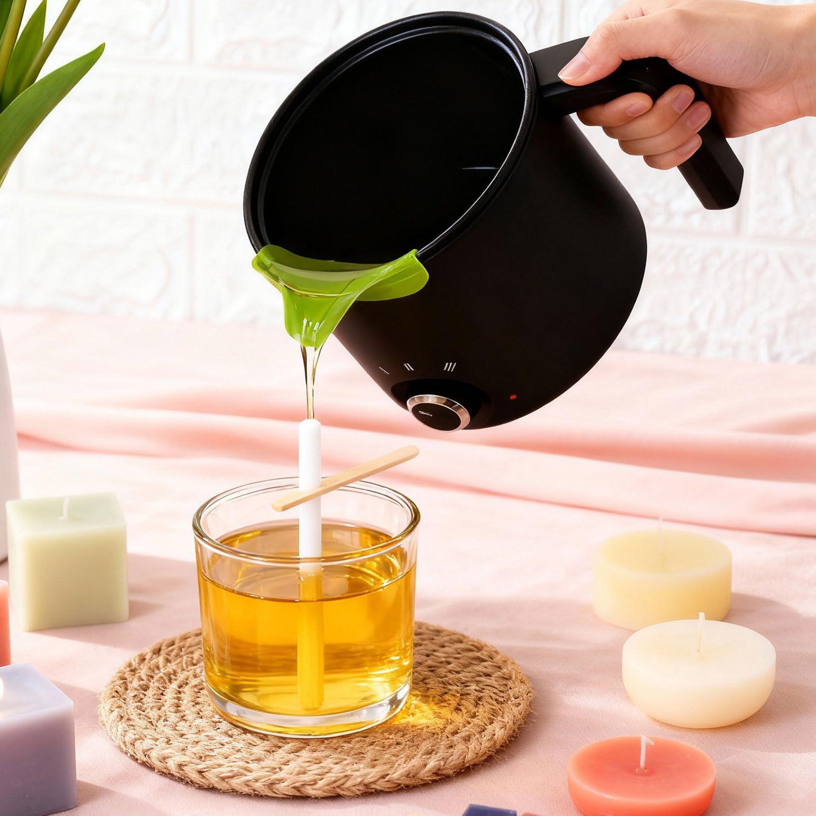 หม้อหลอมเทียน 1.5 ลิตร ขนาดใหญ - Waxing Kit Home บทวิจารณ์และราคา