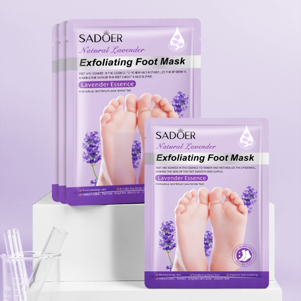 นมลาเวนเดอร์ Foot Mask Moistur - Foot Mask Peeling บทวิจารณ์และราคา