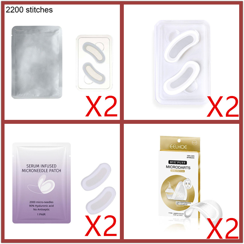 แผ่นมาส์กใต้ตาไมโครนีดเดิล 2 ค - Microneedle Patch Eye บทวิจารณ์และราคา