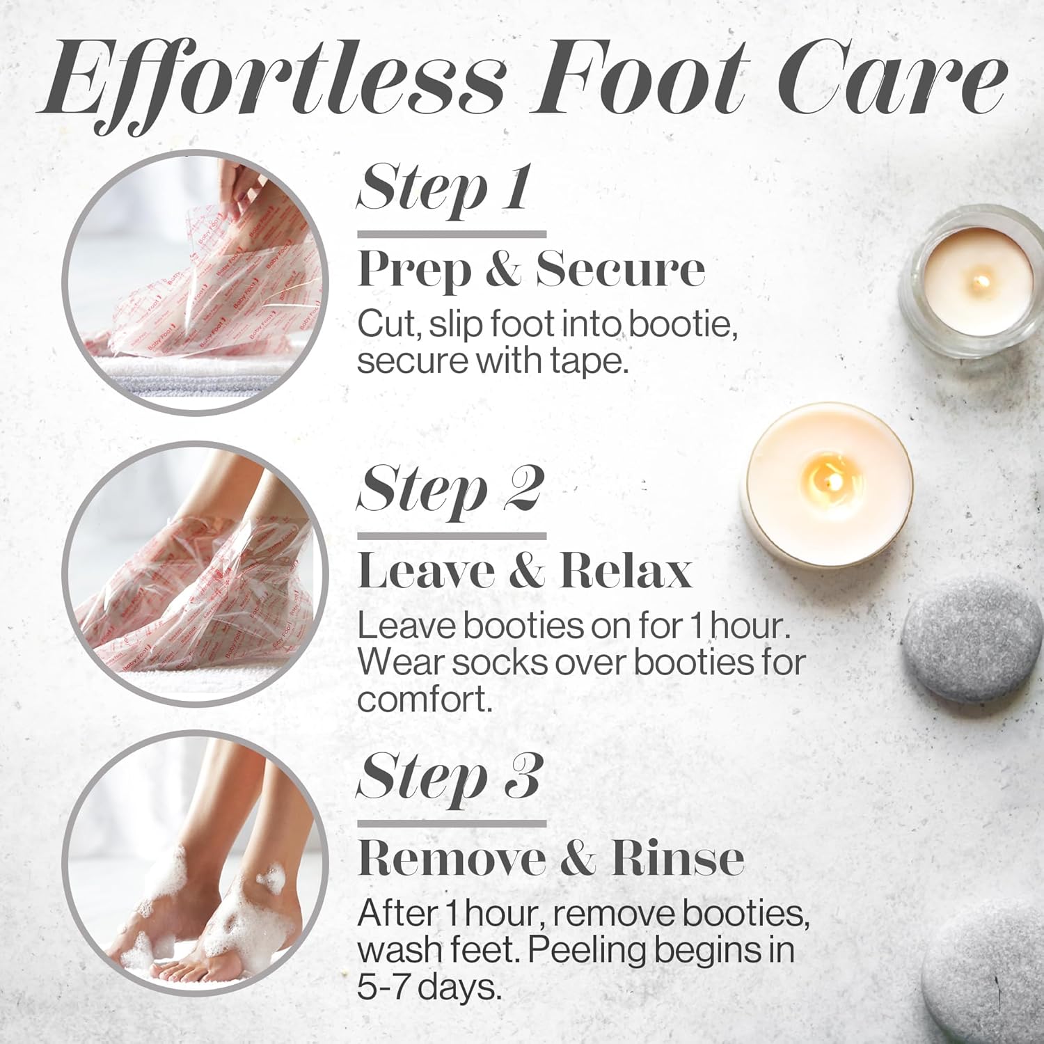 ถุงเท้าขัดผิว ขจัดหนังด้าน ขจั - Foot Mask Peeling บทวิจารณ์และราคา